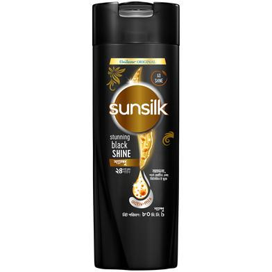 সানসিল্ক শ্যাম্পু স্টানিং ব্লাক সাইন ৮০ মিলি