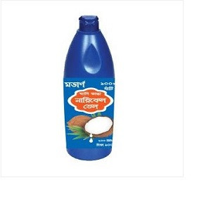 মর্ডান ঘানি ভাঙ্গা নারিকেল তেল ১০০% খাটি ২০০ মিলি