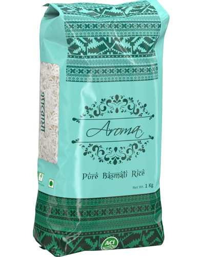 এ সি আই অ্যারোমা পিওর বাসমতি চাল ১ কেজি