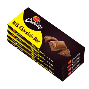 প্রান মিল্ক চকলেট বার - ১২৪ গ্রাম
