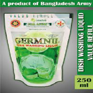 জার্মনিল লিকুইড ডিশ ওয়াশ রিফিল ২৫০ মিলি