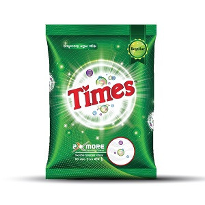 টাইমস সিনথেটিক ডিটারজেন্ট পাউডার (রেগুলার) ৫০০ গ্রাম