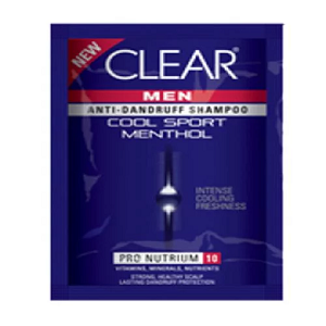 ক্লিয়ার মেন শ্যাম্পু কুল স্পোট মেনথল ৫ মিলি